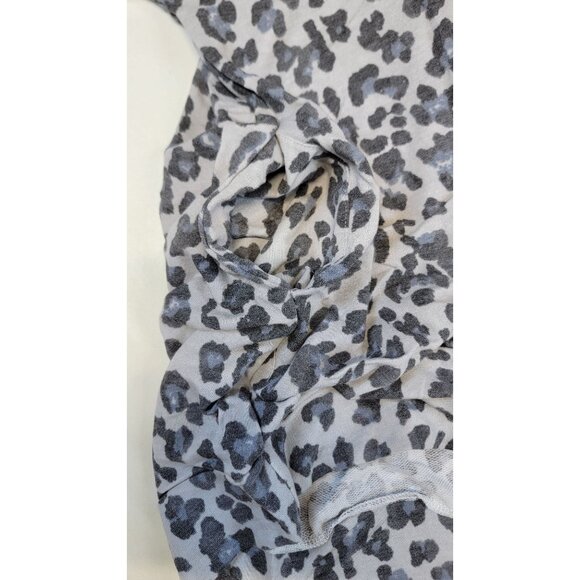 White Birch Hoodie Pullover Leopard Lightweight Sweatshirt Womens 1X New in Bag - Picture 7 of 10
